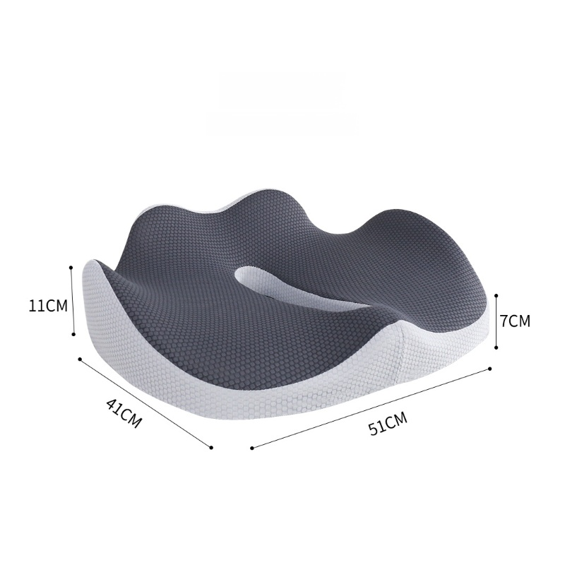 Long Sitting Anti-Slip Memory Foam Seat Cushion, Comfortable for Home and Office Use