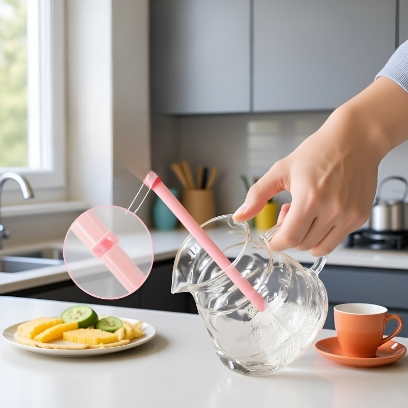 Brosse de nettoyage pour tasse sans éponge, nettoyage en profondeur facile