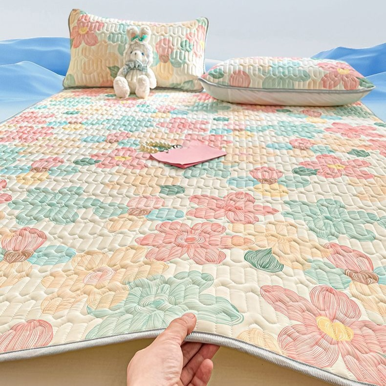 乳膠冰絲床墊 可水洗清潔