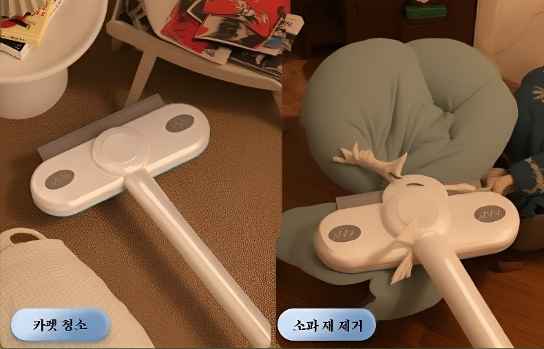 애견 모발 청소기 상세 기능 설명