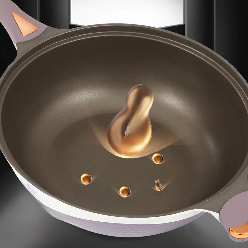 Doppelfarbige Titan nicht klebende Pfanne