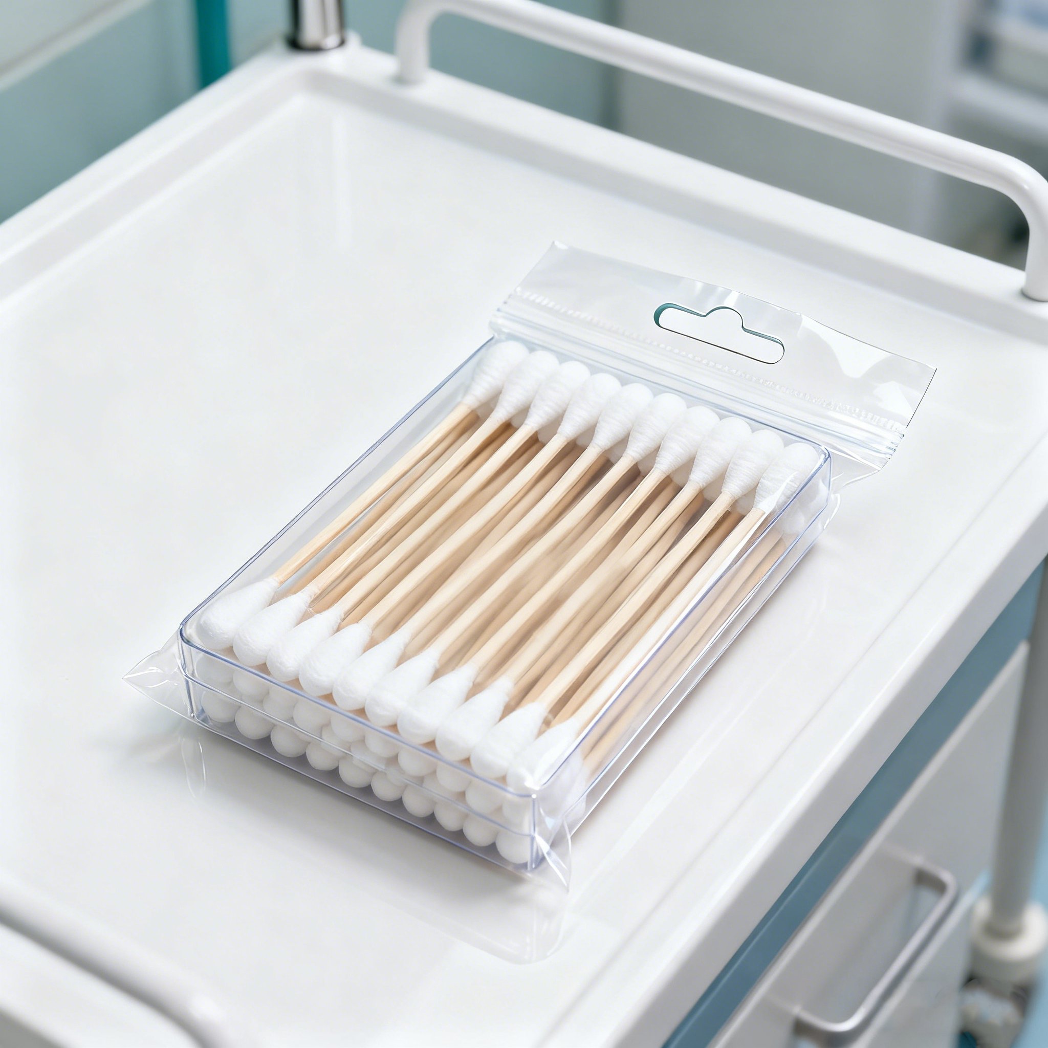 의료용 면봉 제품 이미지