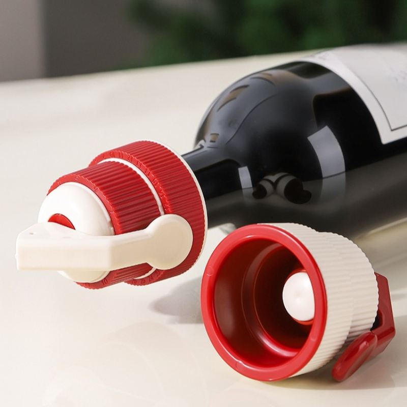 按壓式計時紅酒塞