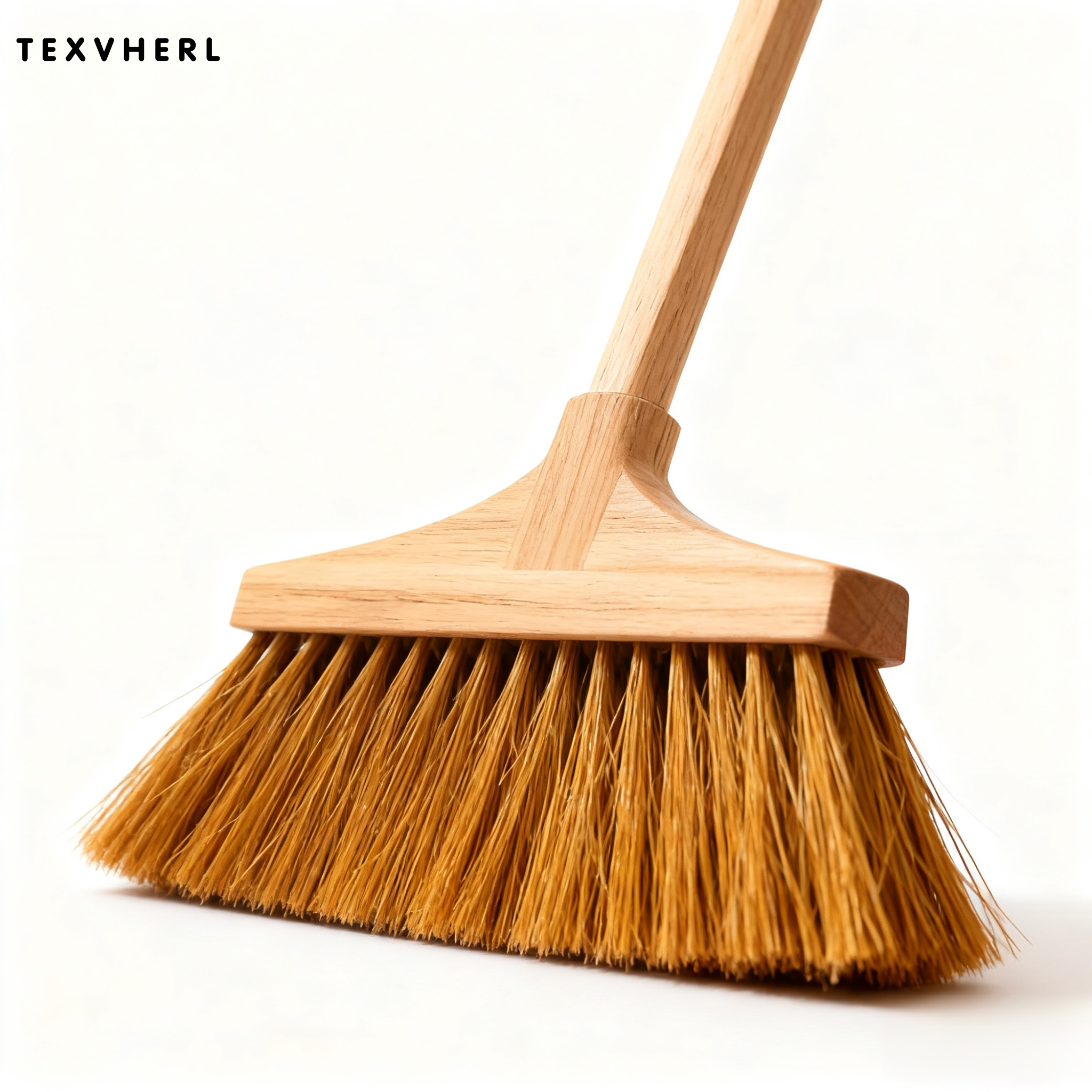 ไม้กวาดขนนุ่มไม้เนื้อแข็งคุณภาพดี