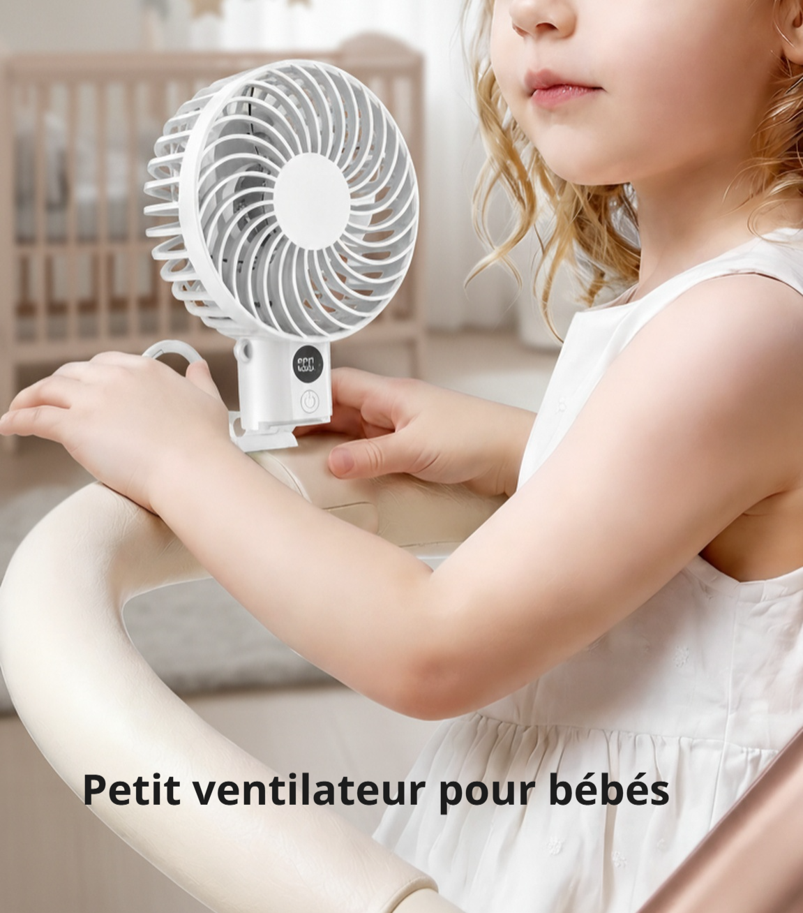 Ventilateur à porter autour du cou pour usage extérieur