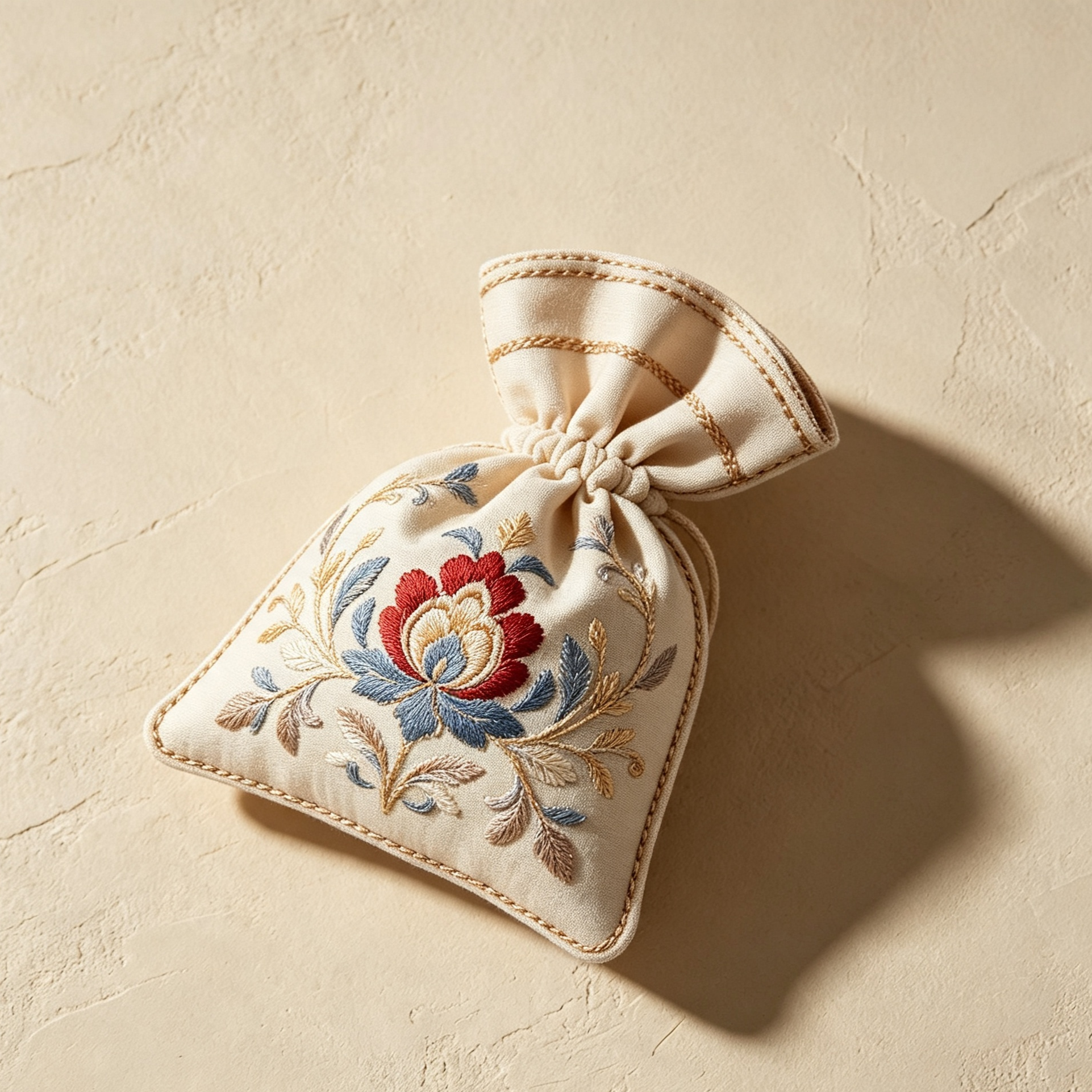 Embroidered sachets (5 pieces)