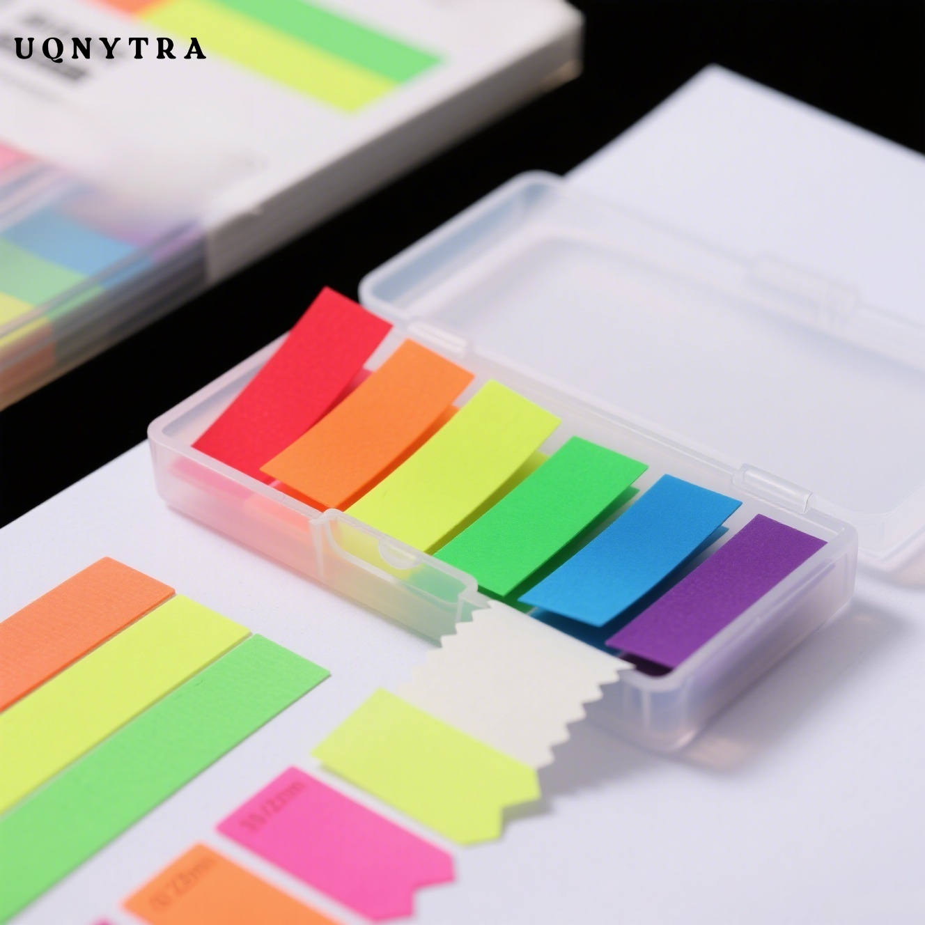 노트에 붙인 인덱스 스티커 활용 예시