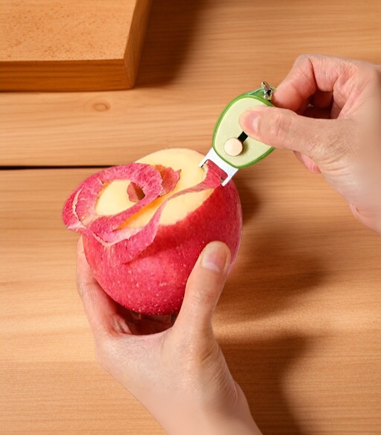 アボカドピーラーの使い方説明画像