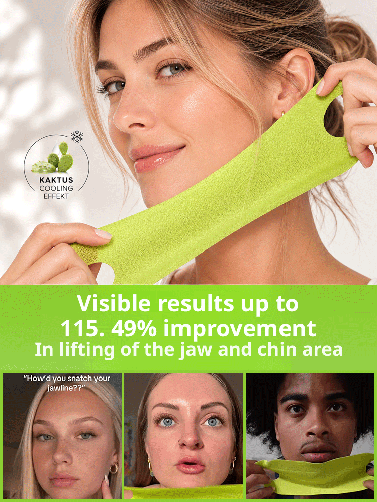 [No injections, no pills]  V-face lifting band