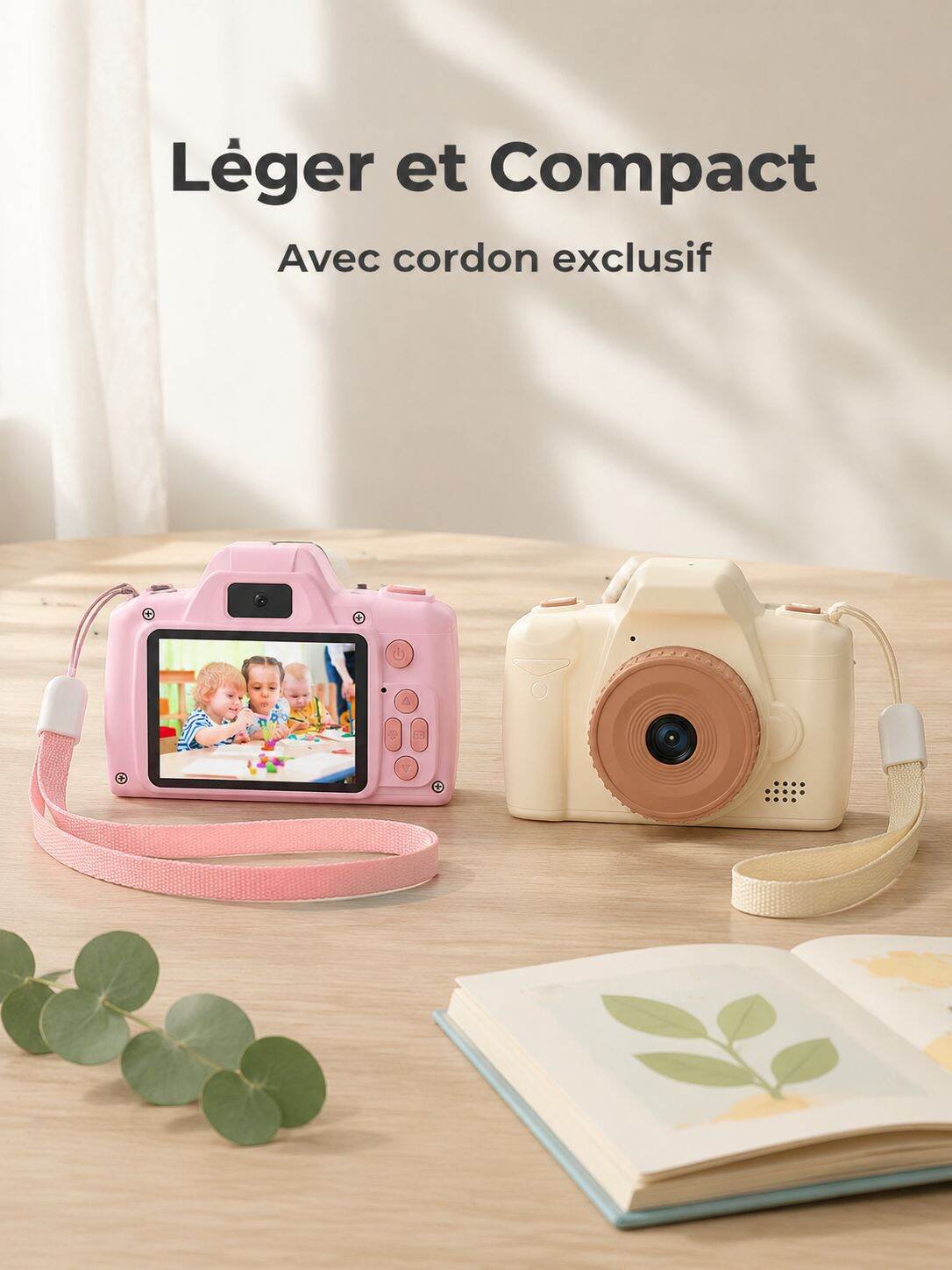 Appareil photo numérique pour enfants 1080P HD