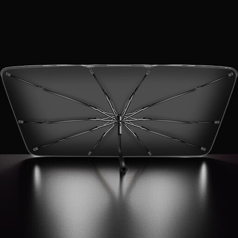 カーサンシェード サンスクリーン断熱開閉式カーウィンドーサンバイザー サンシェードフロントウィンドスクリーンカーサンシェード