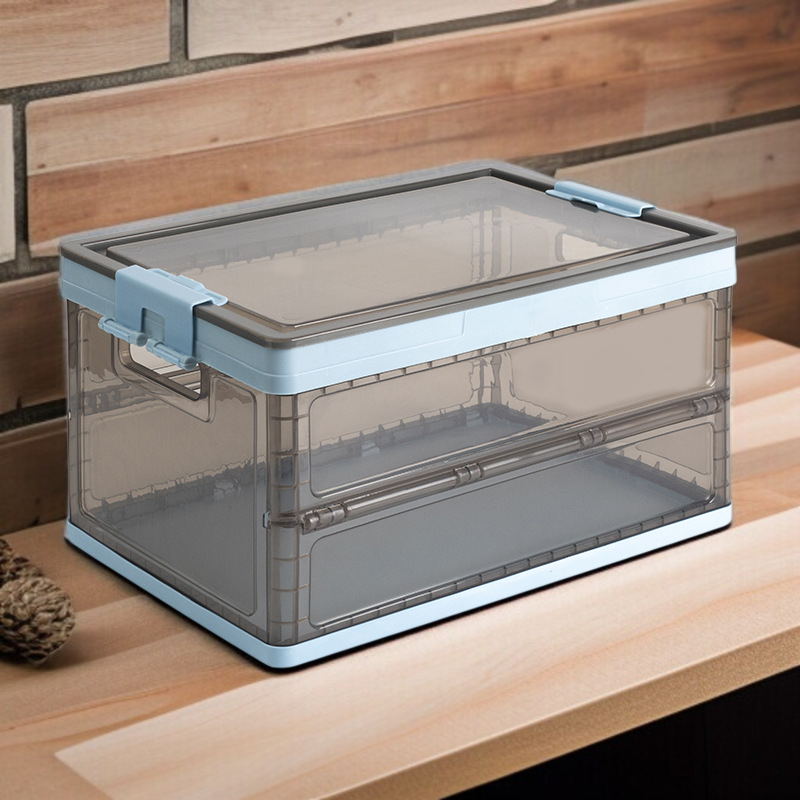 접이식 수납함 투명 정리함 수납함 의류 완구 서적 북 수납함