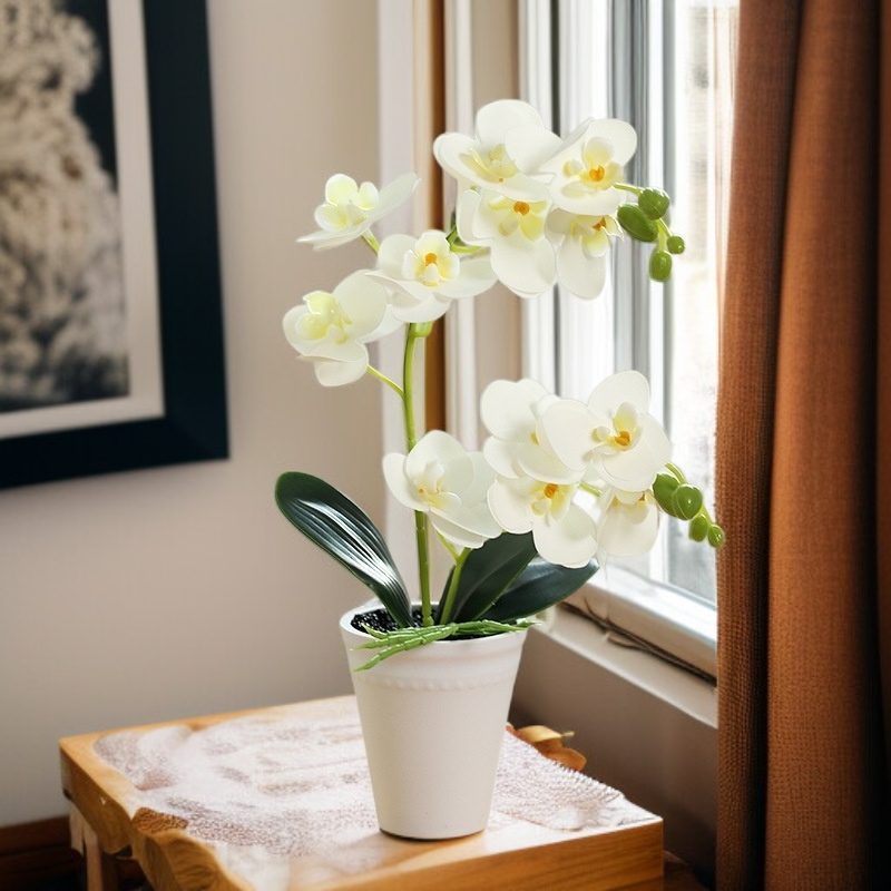 胡蝶蘭盆栽造花