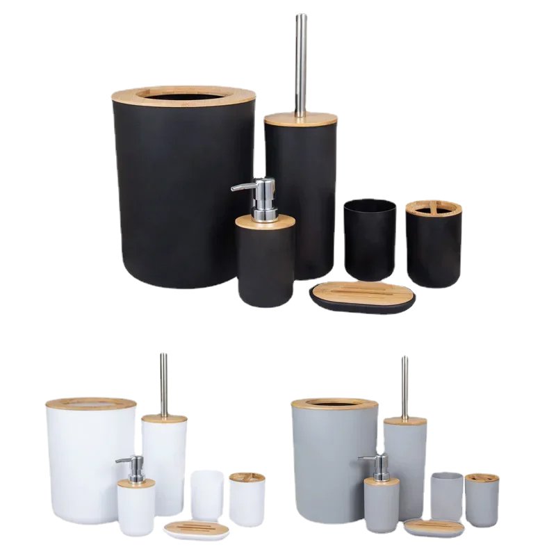 Wooden bathroom supplies, furniture, bathing set