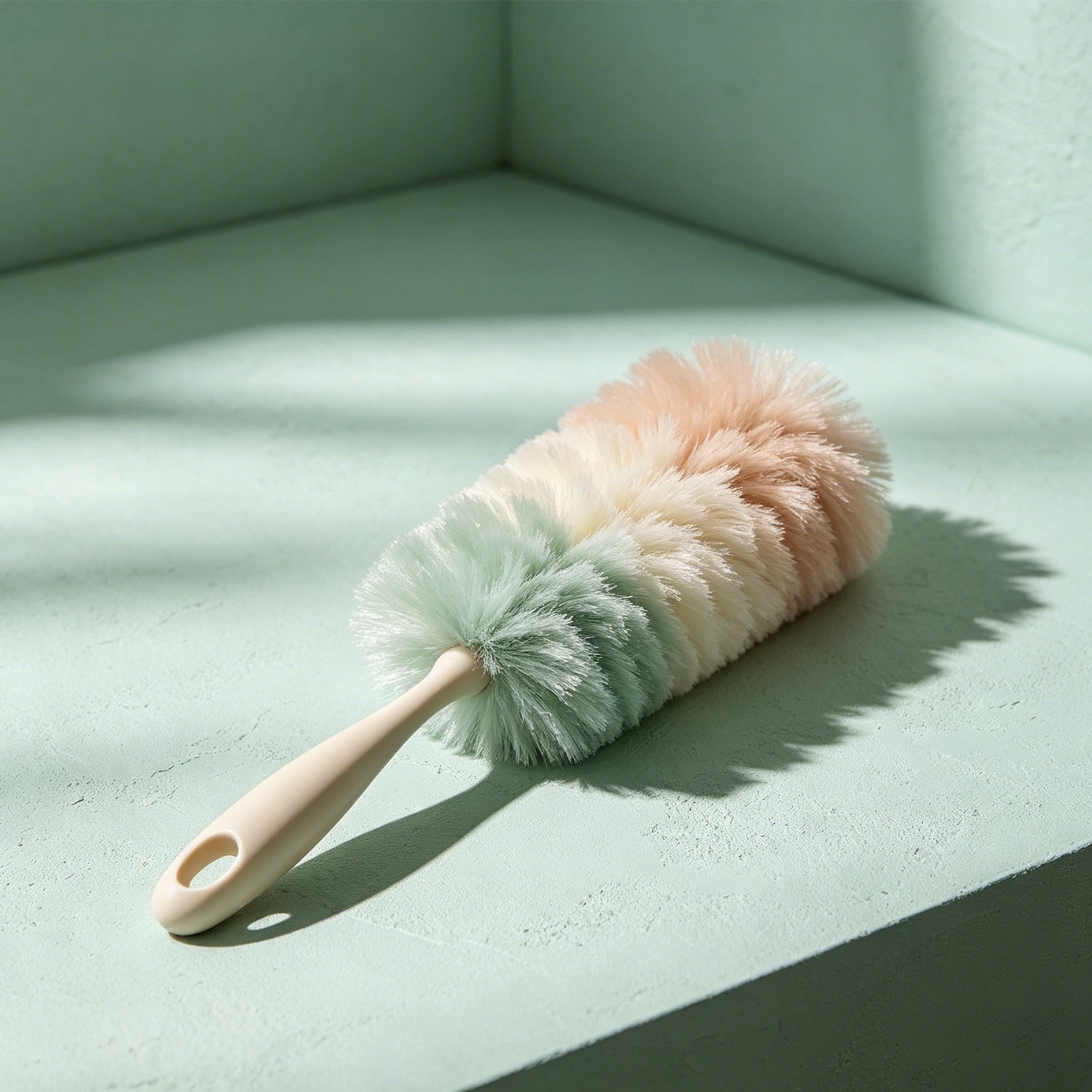 Efficient electrostatic duster removing dust from electronics