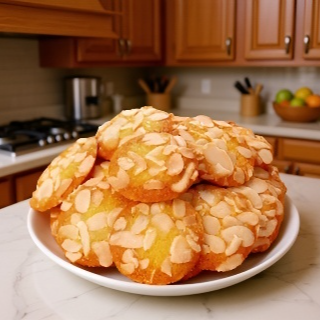 [비장과 위를 튼튼하게] 아몬드, 대추, 얌 크리스피 비스킷