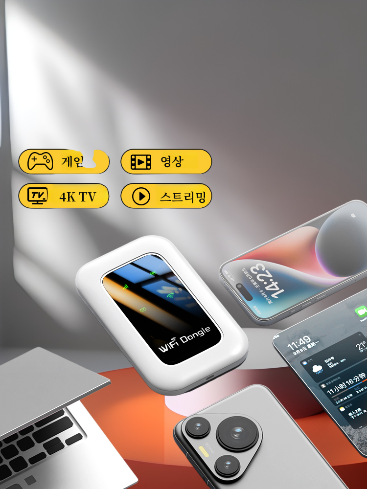 전 네트워크 통용 휴대용 WiFi