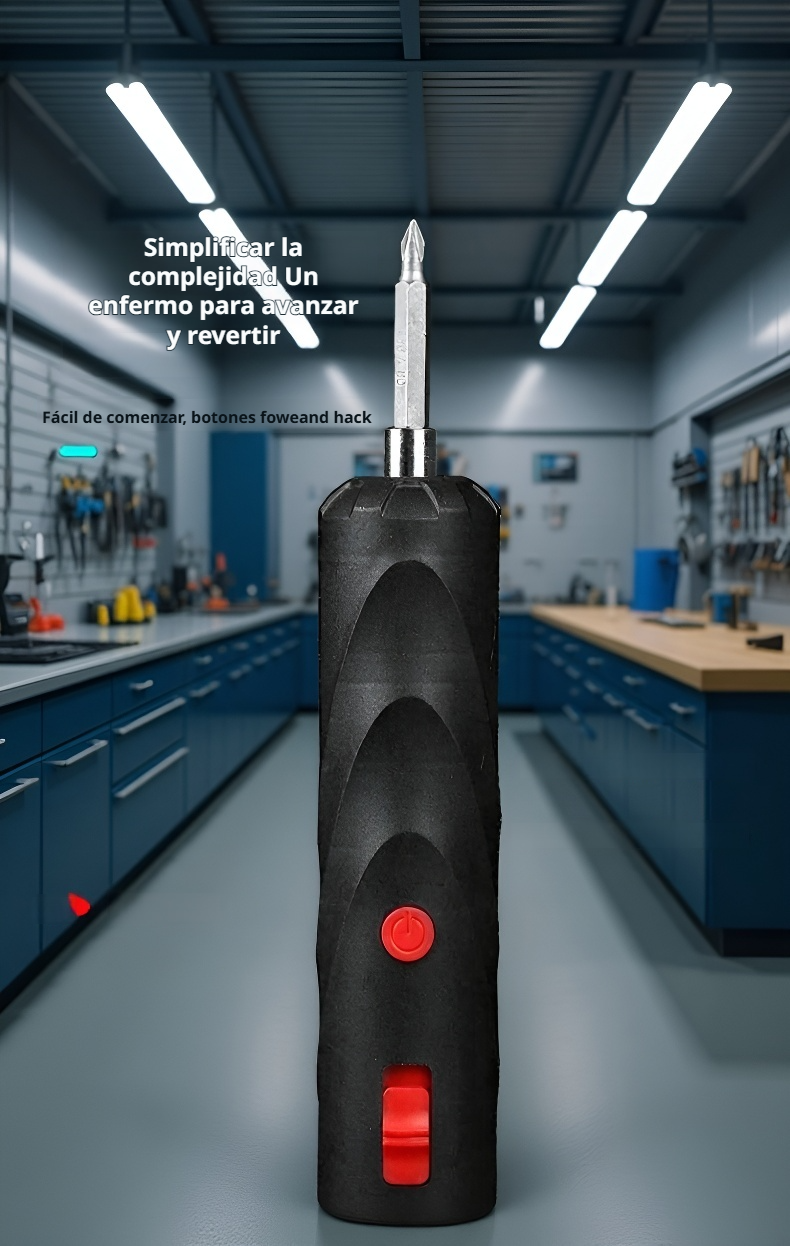 Destornillador eléctrico ergonómico y fácil de usar