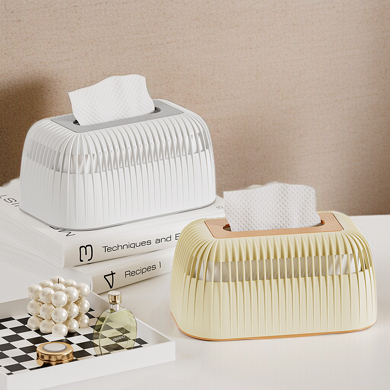 シンプルデザインのリビングルーム用紙箱