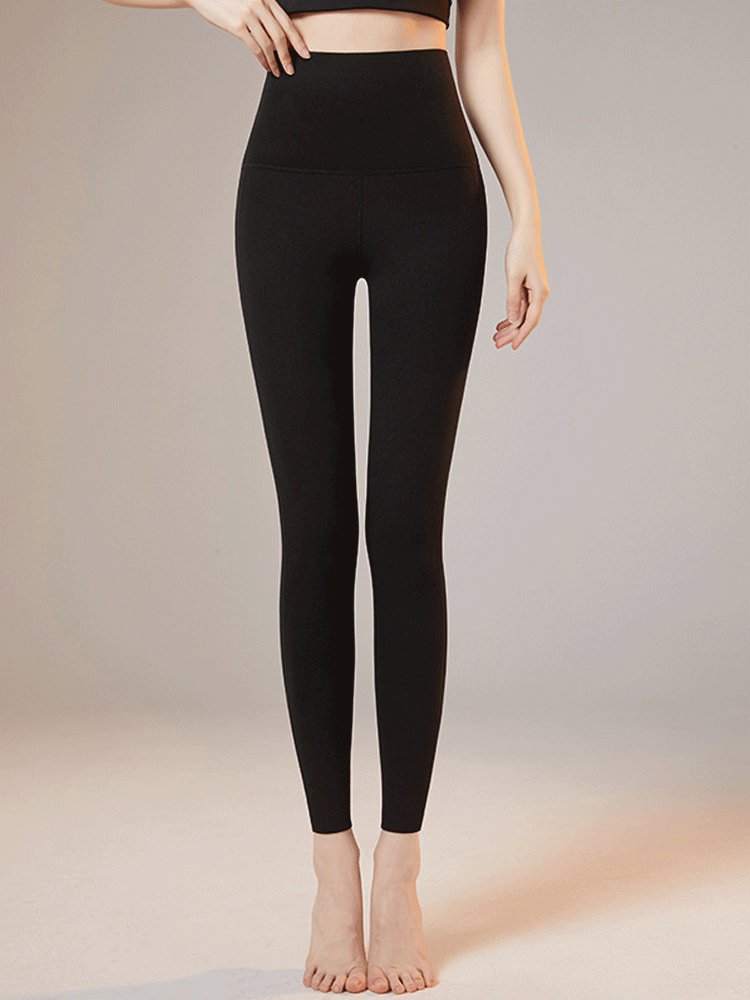 델론 발열 울 이너 스타킹