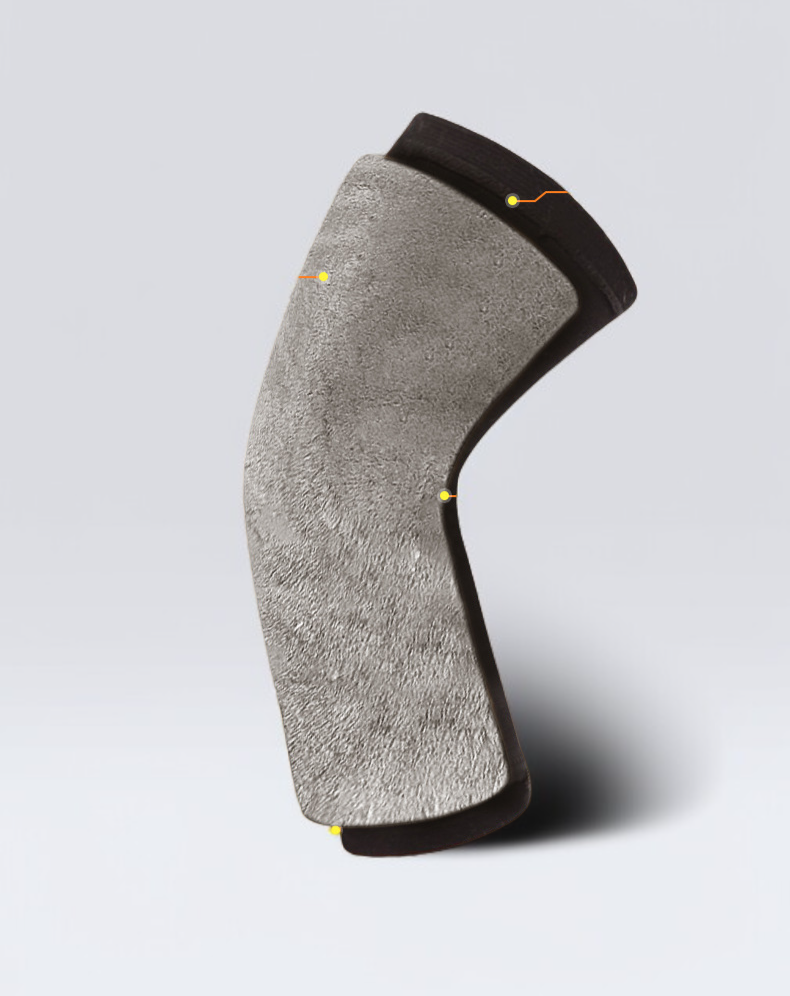 Pohodlné chrániče kolen s flísovou podšívkou