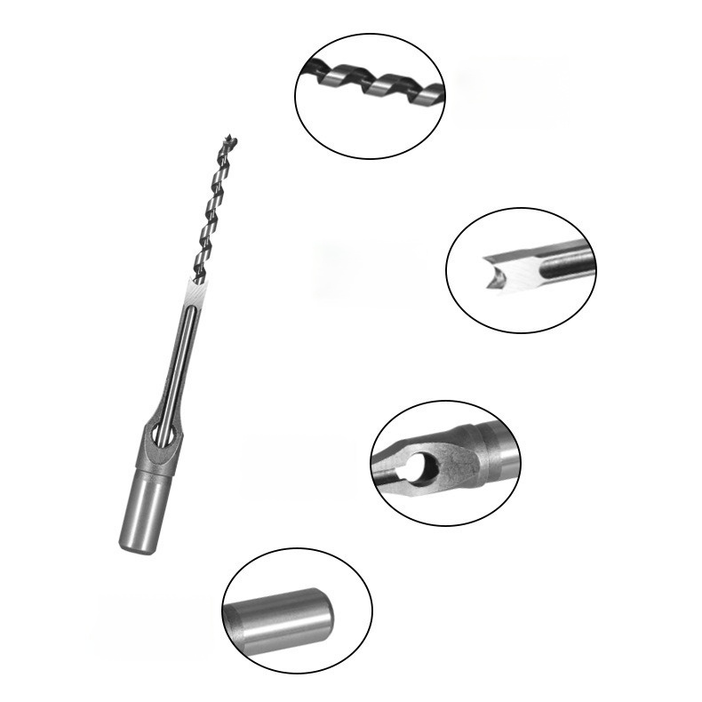 ชุดดอกสว่านเจาะรูสี่เหลี่ยมสำหรับงานไม้