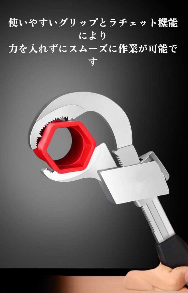 レンチとソケットの豊富なサイズバリエーション