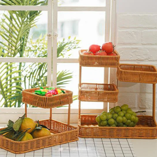 Clear acrylic cosmetics and jewelry holder