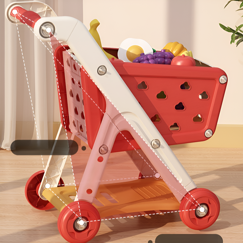 รถเข็นของเล่นเสริมทักษะและจินตนาการ