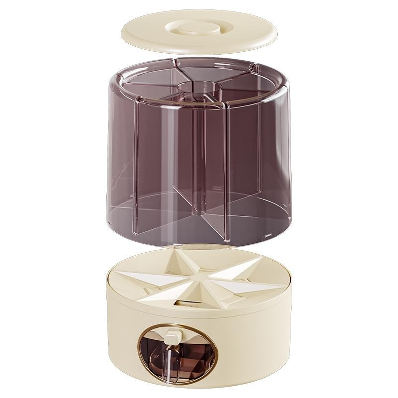 Insect-proof rotating rice box