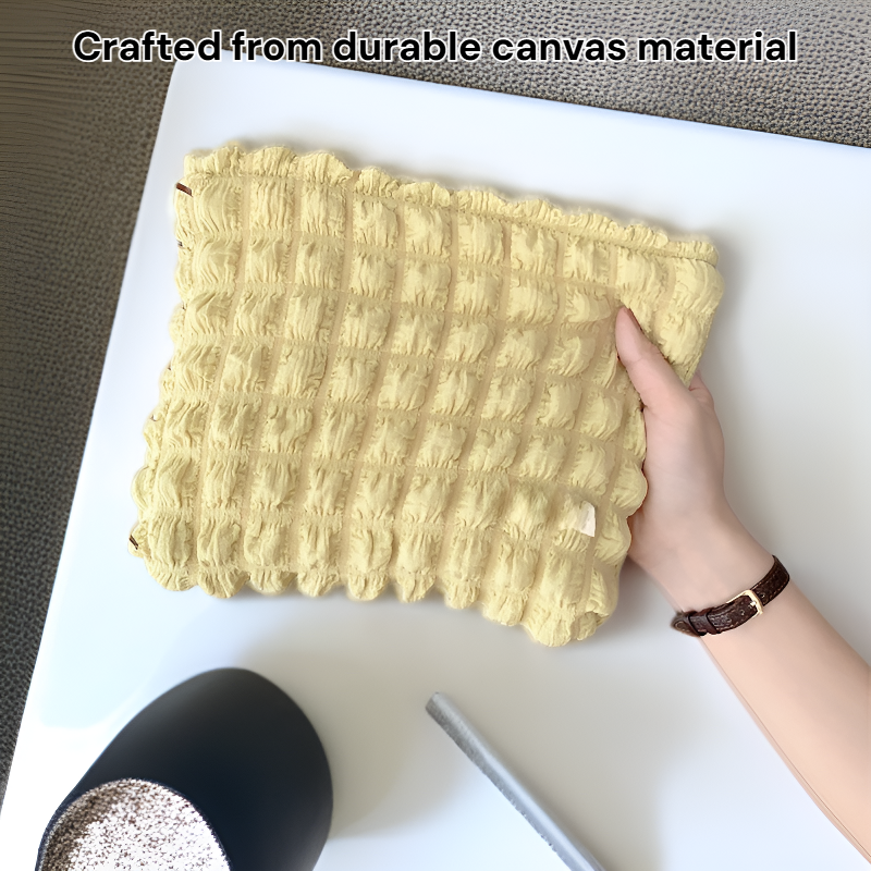 Multi-functional Canvas Travel Cosmetic Bag Large Capacity Toiletries Bag