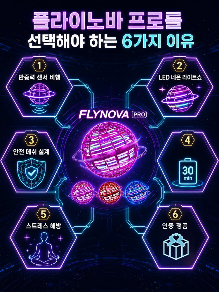 Flynova Pro 마법 회전 플라잉볼
