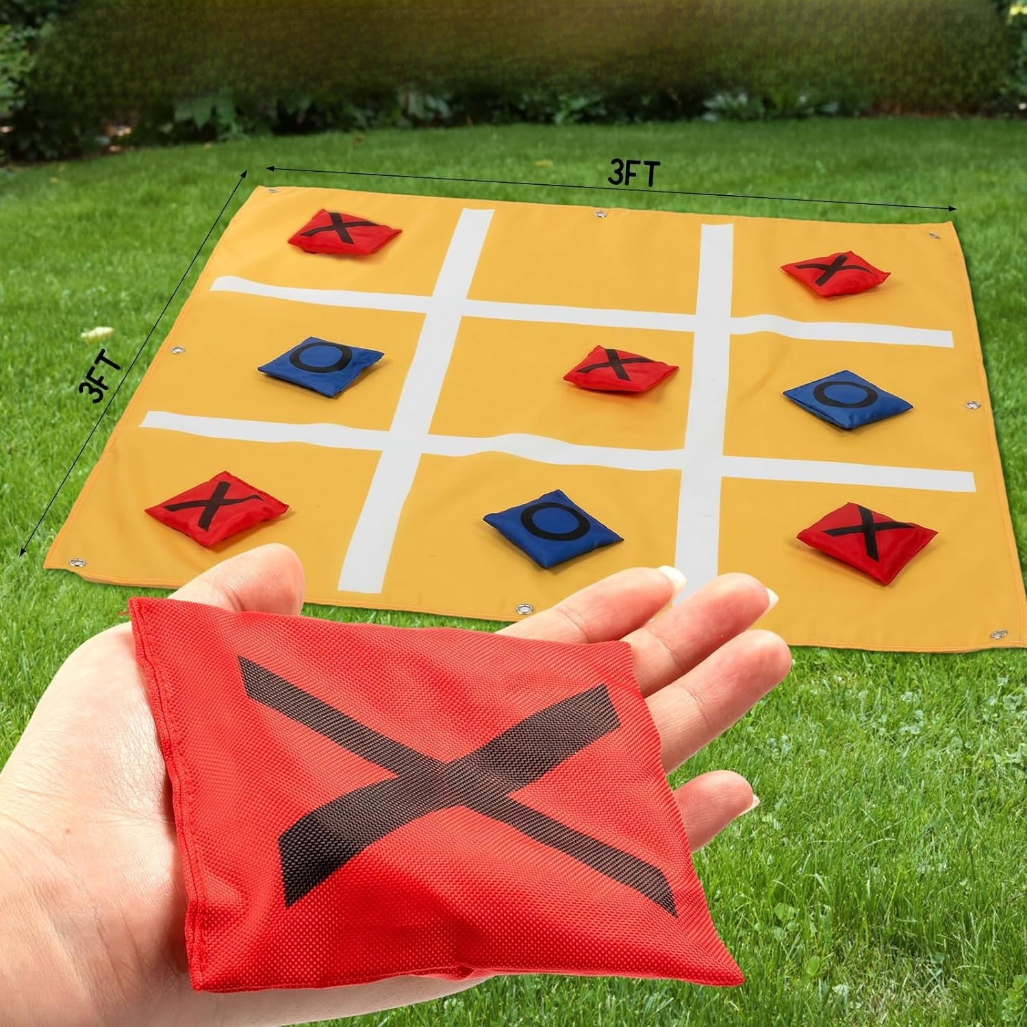 屋外親子で楽しむ豆バッグ投げゲームセット