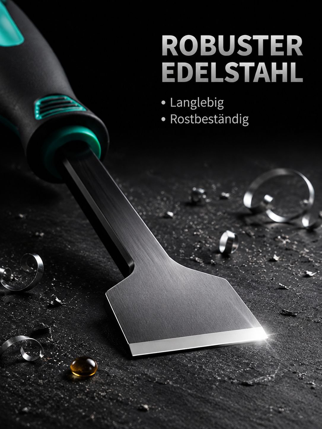 Multifunktionales 3-teiliges Auto-Reparaturspachtel- und Zylinderschaber-Set
