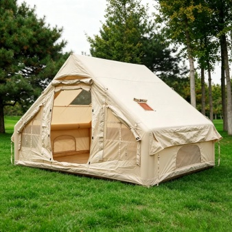 UV-proof camping tent material under sunlight