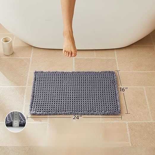 Tapis absorbant pour salle de bain
