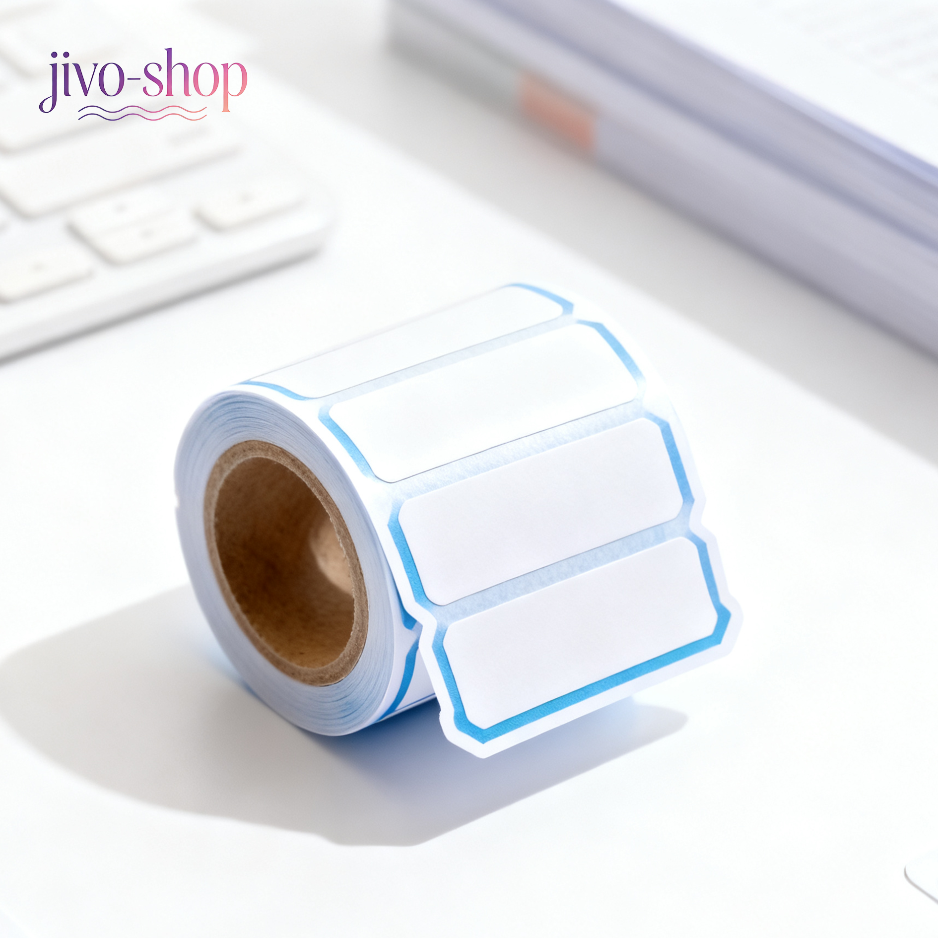 Set de 50 de role autocolante pentru organizarea documentelor de birou