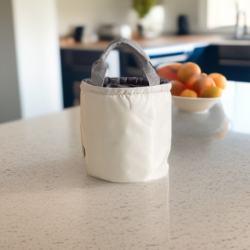 Recipiente de cerámica con tapa para almacenamiento