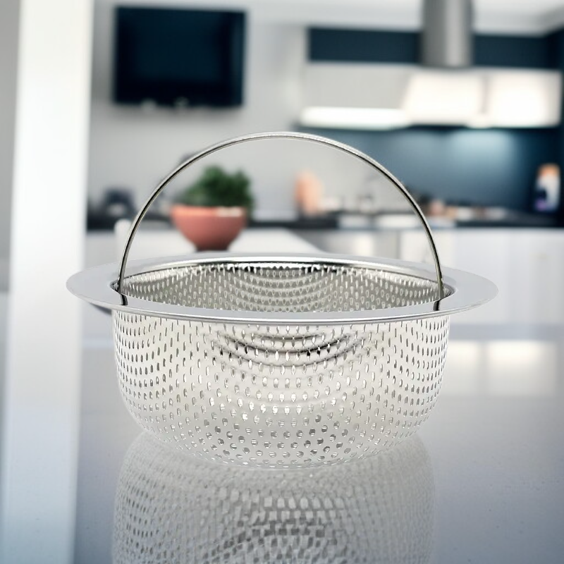 국산 304 스텐 싱크대 거름망 배수구 커버 세트