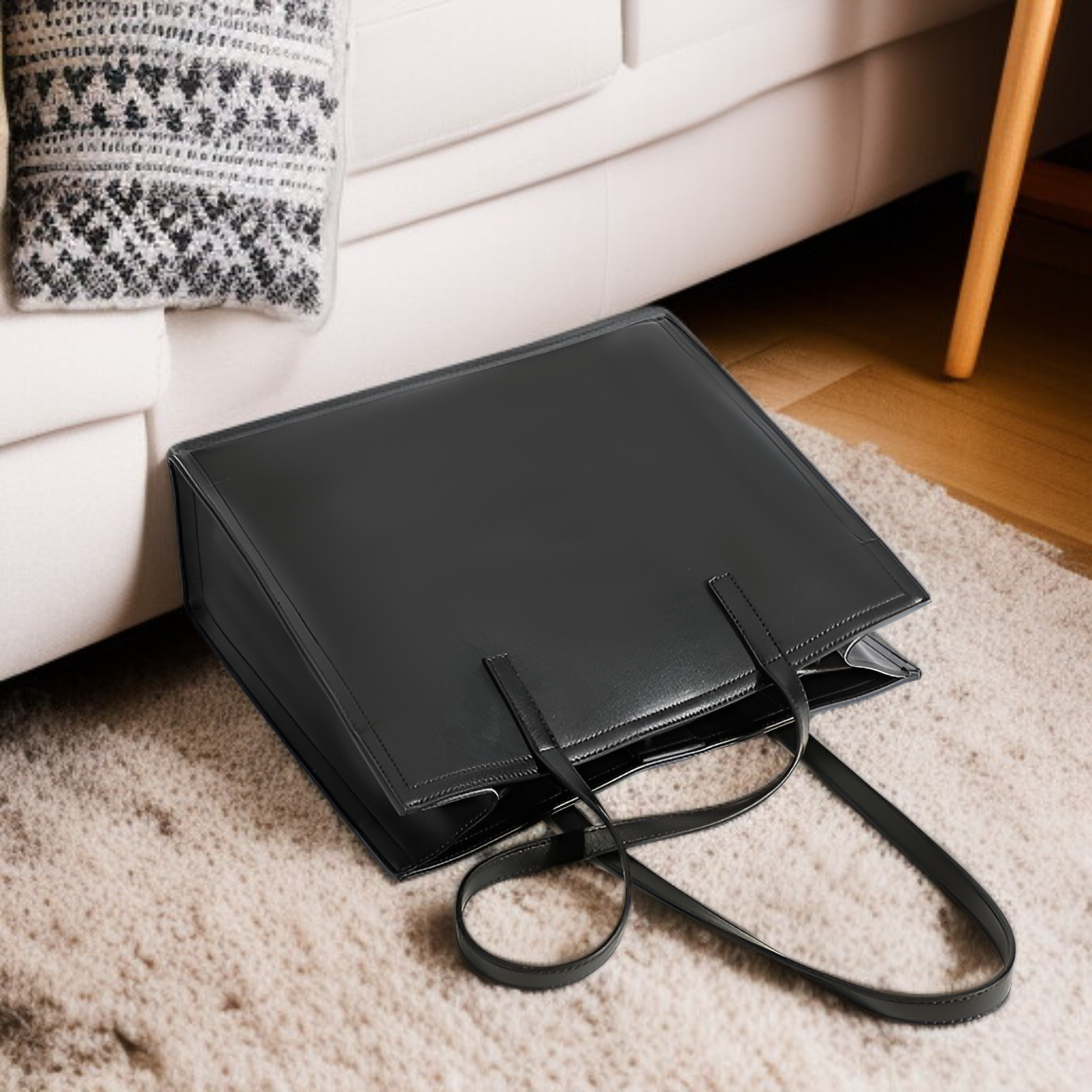 حقيبة عملية بتصميم فاخر للنساء