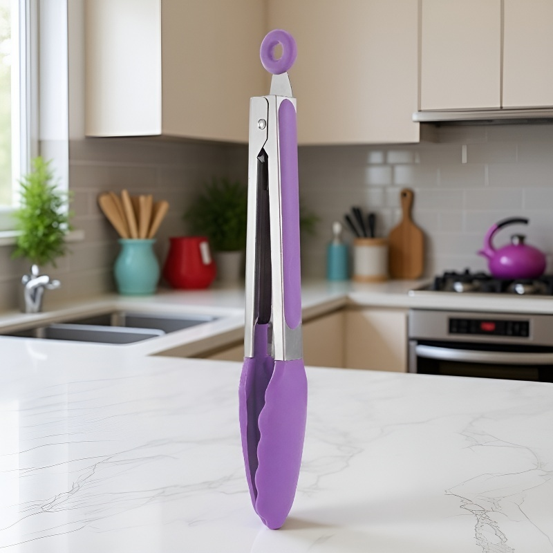 ステンレス製多機能フードトング