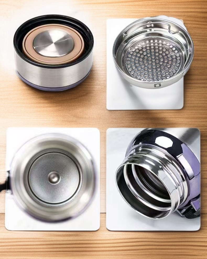 환경 친화적 소재의 스테인리스 보온컵