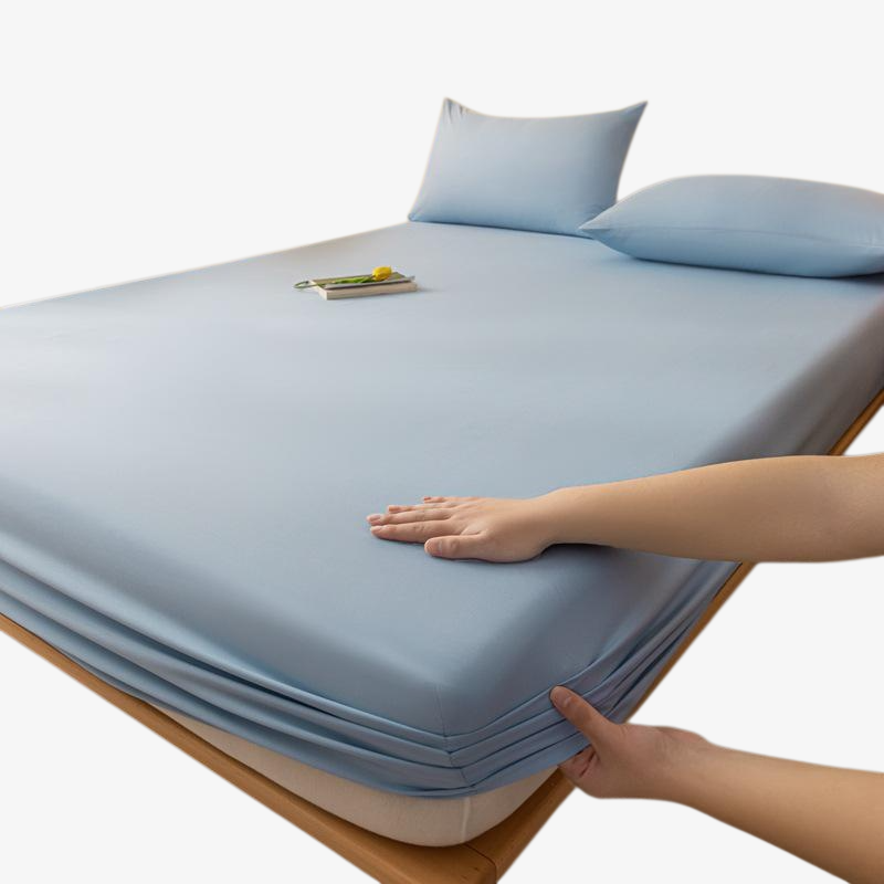 싱글 워싱 면 침대 커버 쓰리피스 침대 삿갓 보호 커버 기숙사 싱글 침대 워싱 면 침대 커버 침대 삿갓