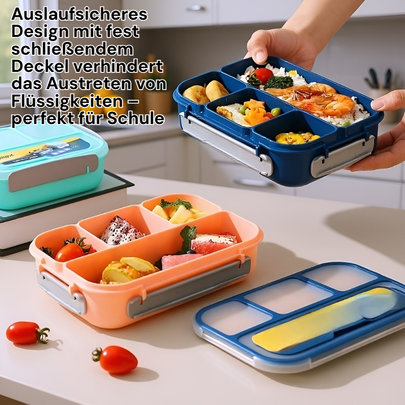 Mikrowellengeeignete Lunchbox aus Kunststoff