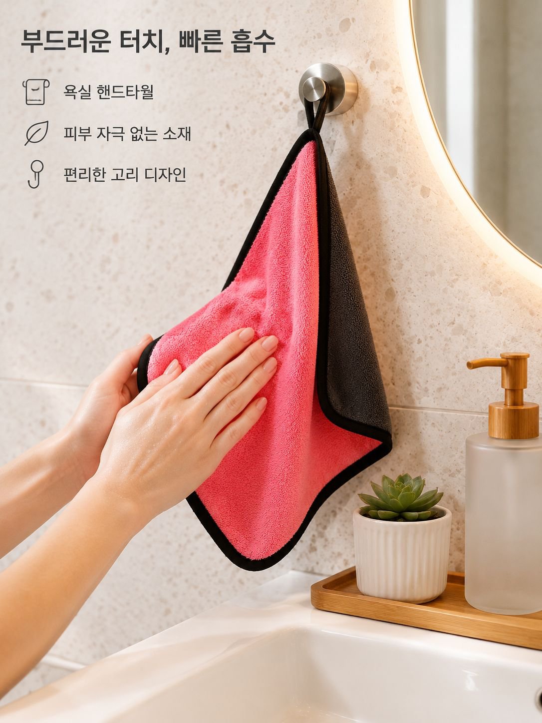 차수건 타월 가사 행주 흡수 안 빠짐 손타월 행주 흡수 안 빠짐 가사 청소