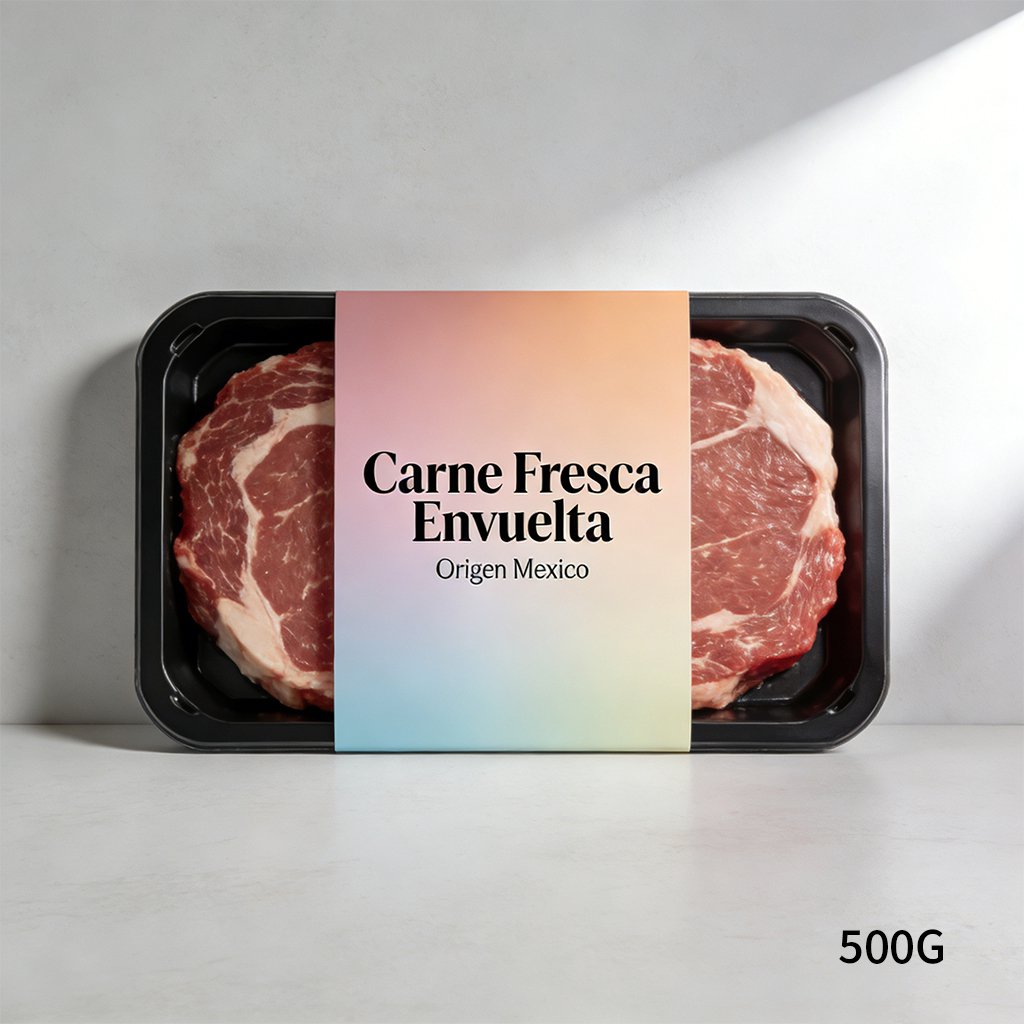 Cajas selladas de carne de cerdo premium