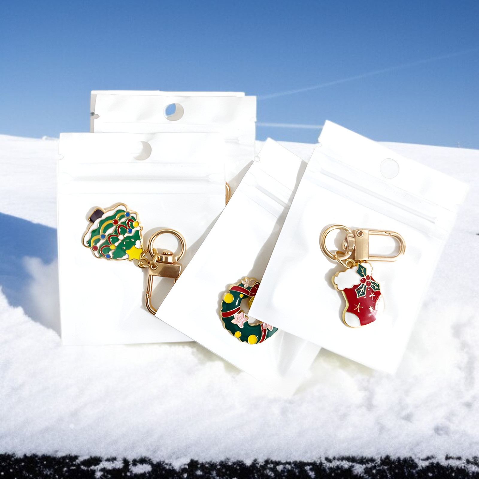 サンタクロースのキーホルダー