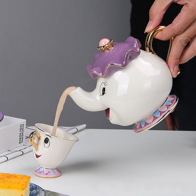 金メッキセラミックコーヒーカップ