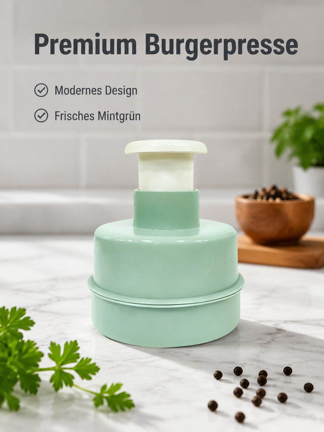  Automatische Feder-Rückstoß Fleischpresse Rund