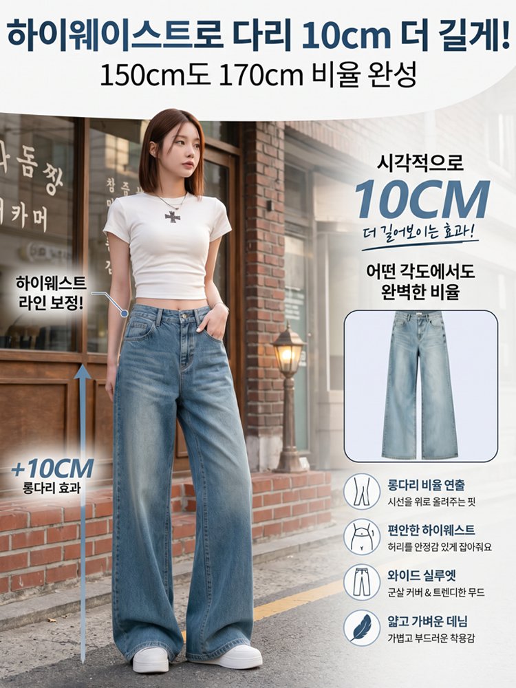 26SS 루즈 스트레이트 데님